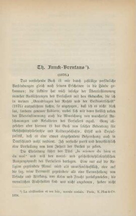 Th. Funck-Brentano (1876)