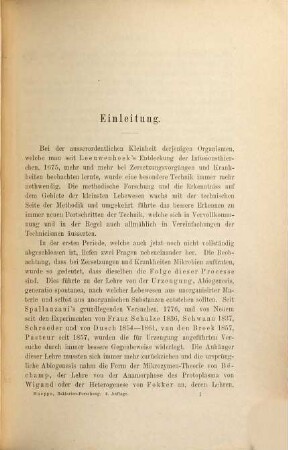 Die Methoden der Bakterien-Forschung