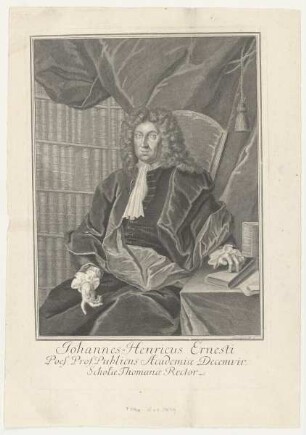 Bildnis des Johannes Henricus Ernesti