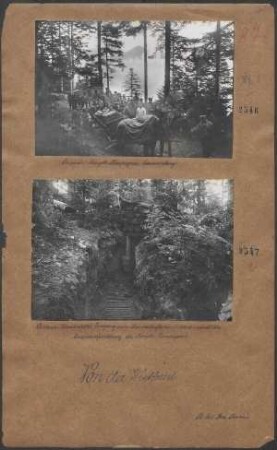 Senones: Margottkompagnie, Essensempfang