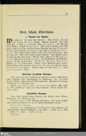 Kind, Schule, Elternhaus