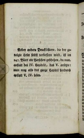 Neben andern Druckfehlern,...