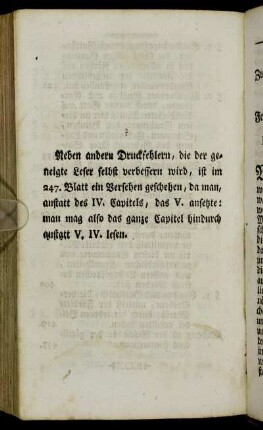 Neben andern Druckfehlern,...