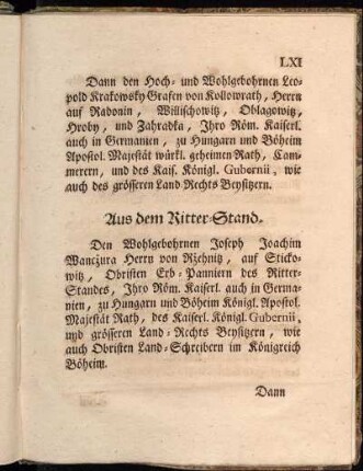 Aus dem Ritter-Stand.
