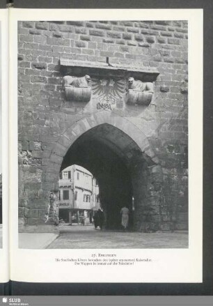 Esslingen, Staufische Löwen und Kaiseradler