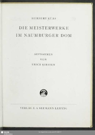 Die Meisterwerke im Naumburger Dom