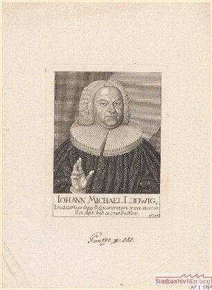 Johann Michael Ludwig, Diakon bei St. Lorenz
