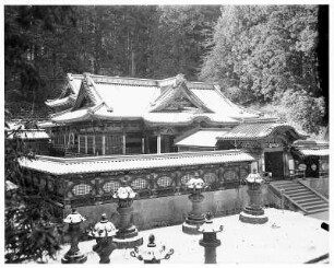 Nikko. Toshugu-Schrein im Winter