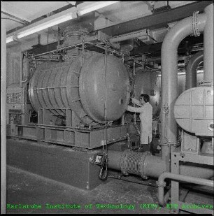 Roots-Pumpenanlage am Institut für Kernverfahrenstechnik (IKVT)