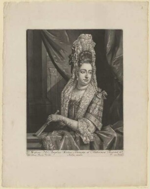 Bildnis der Maria II., Königin von England
