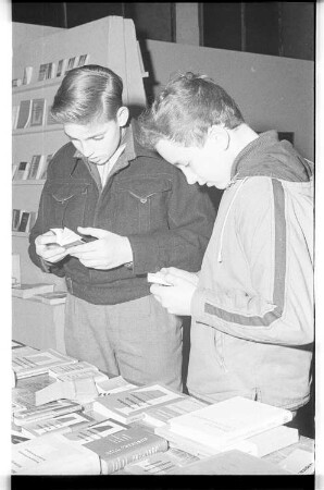 Kleinbildnegativ: Internationale Buchausstellung, 1963