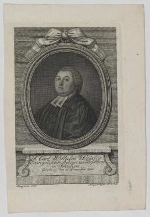 Bildnis des Carl Wilhelm Weissig