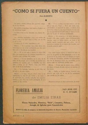 "Como si fuera un cuento" : Por Alberto