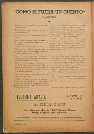 "Como si fuera un cuento" : Por Alberto