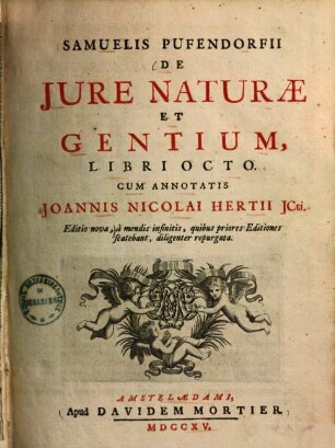De iure naturae et gentium : libri octo