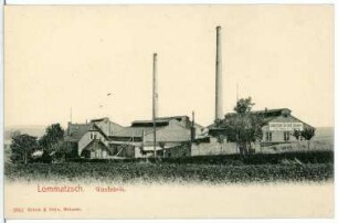 Lommatzsch. Glasfabrik