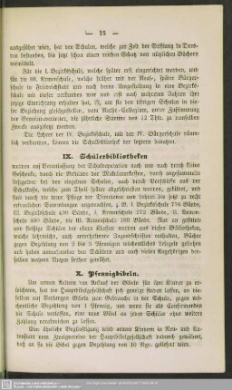 IX. Schülerbibliotheken