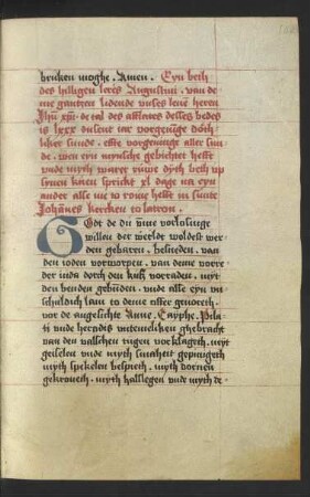 Gebet des hl. Augustinus vom Leiden Christ