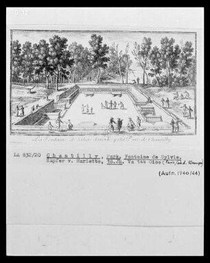 Chantilly, Schlosspark, Jardin de Sylvie