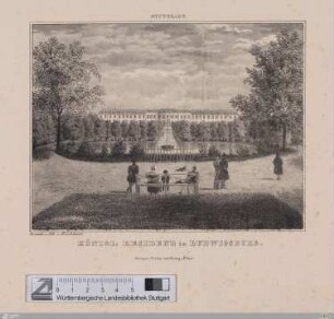 Stuttgart, Königl. Residenz in Ludwigsburg