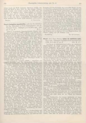 589-590 [Rezension] Hegels theologische Jugendschriften