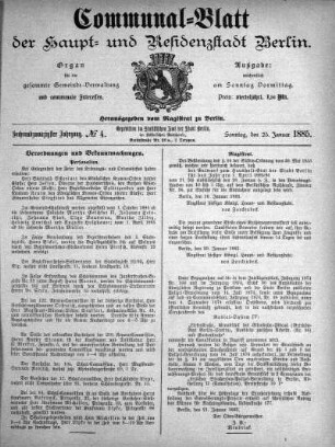 1885,4: No. 4, 25. Januar 1885