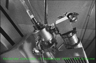 Detail eines Tief- und Hochtemperatur Kalorimeters der Hauptabteilung Ingenieurtechnik (HIT)