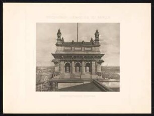 Reichstag, Berlin: Nordwestlicher Eckturm