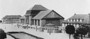 Empfangsgebäude des Darmstädter Hauptbahnhofs