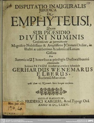 De emphyteusi