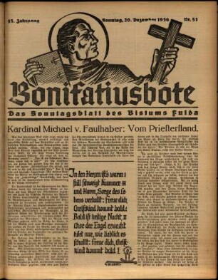 Ausgabe vom Sonntag, den 20. Dezember 1936.