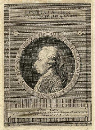 Bildnis von Heinrich Callisen (1740-1824)