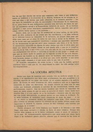 La locura afectiva