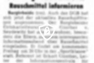 DGB Bargteheide will über Rauschmittel informieren