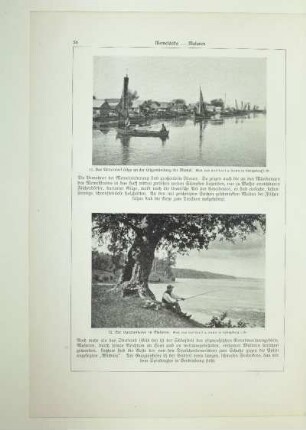 71. Das Fischerdorf Gilge an der Gilgemündung der Memel