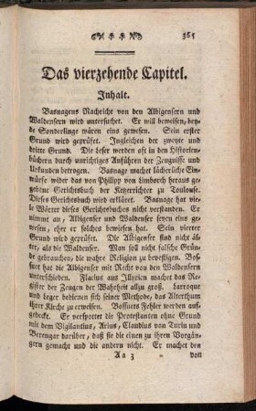 Das vierzehende Capitel.