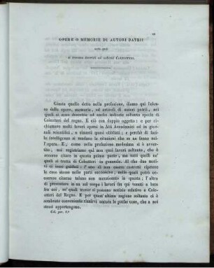 Opere O Memorie Di Autori Patrii