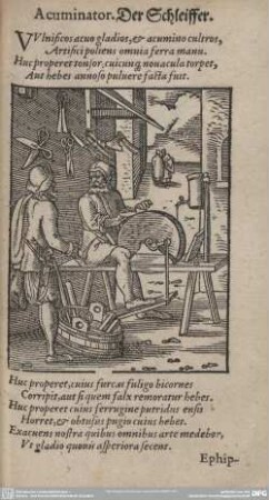 Acuminator. Der Schleiffer.