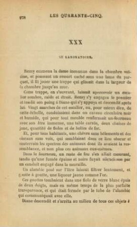 XXX. Le laboratoire