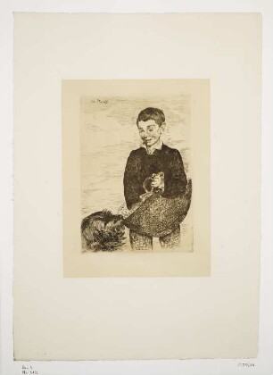 Straßenkind, aus: "Edouard Manet: eaux-fortes"