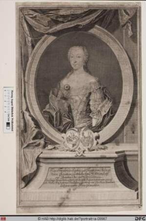 Bildnis Friederike Sophie von Holtzendorff, geb. Freiin von Bibra