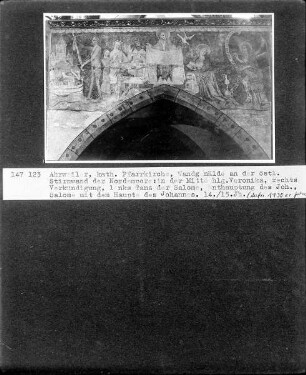 Sankt Laurentius und Severin — Wandbild