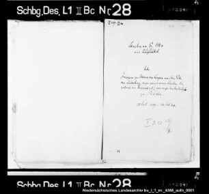 Irrungen zwischen Johann von Langen und den Gebrüdern von Landesberg wegen gemeinsamer Schulden, herrührend von Bur- chard von Landesberg, und wegen Schulden des Waterhofes zu Riepen