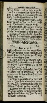 Weihnachts-Lieder.