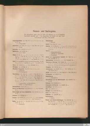 Namen- und Sachregister