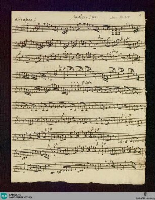 Concertos - Don Mus.Ms. 1058 : fl, orch; F; GroF 70