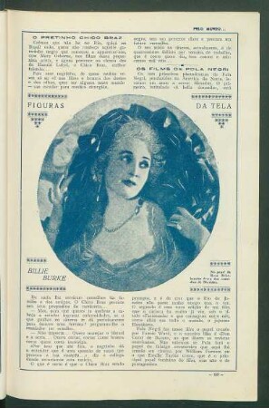 Figuras da tela : Billie Burke