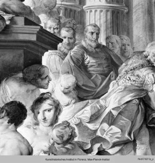 Szenen zur Familiengeschichte der Della Gherardesca : Vermählung des Guelfo Della Gherardesca