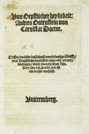 Von päpstlicher Heiligkeit