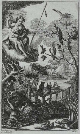 Forst-, Fisch- u. Jagdlexikon, 1772. Göttin Diana